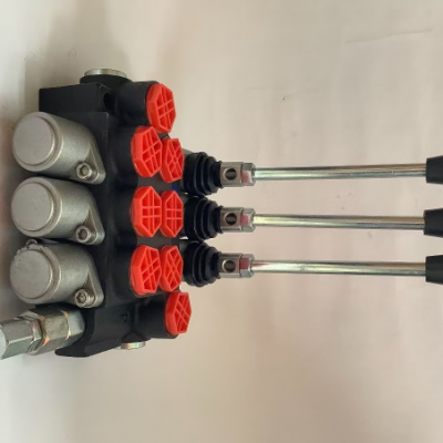 Hydraulic Directional Control Valve Block 40L/min 1-6 Spools Ways Valve P40 P80 Hydraulic Monoblock Directional Control Valve photo-3
