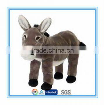 Big plush stuffed donkey toy for promotion