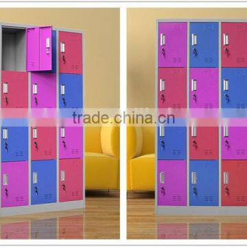 Hot Sale Micture Color 12 Door Public Place Metal Hot Lockers In UK photo-2