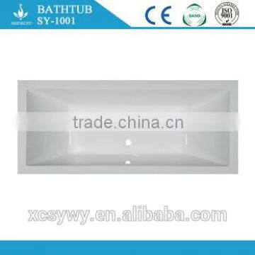 sy-2008 factory price bathtub for fat people, non-slip bathtub, plastic hot tub