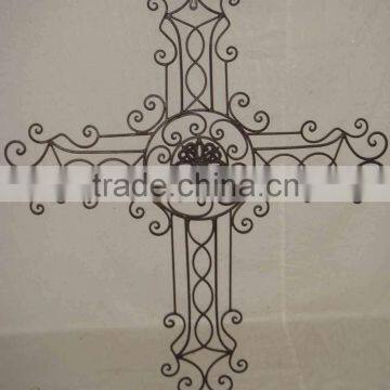 Anxi New Sales Metal Wall Wrought Iron Cross