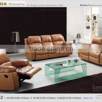 Recliner Leather Sofa