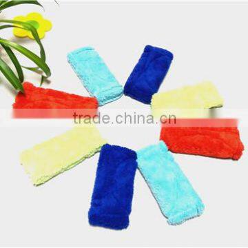 New Design Colorful Useful Microfiber Coral Fleece Little Cute Wipe Block For Window Or Car Cleaning