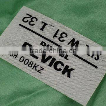 Low Price Promotional Iron on Screen Printed Clothing Label photo-4