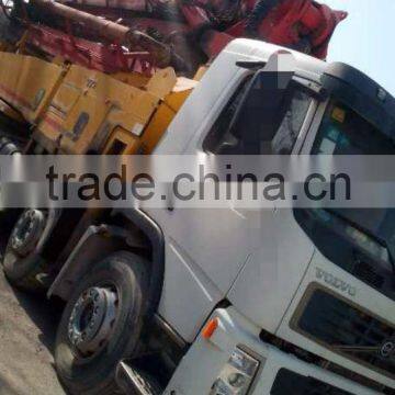 44m Putzmeister Concrect pump Truck 2007 Year madewith volvo Chassis Original Schwing Sany concrect pump trucks 28m to 56m boom