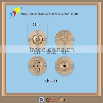 Shank round fashion button