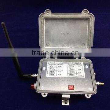 2.4G 4 Watt OEM Waterproof Outdoor Wifi Signal Receiver 2km Coverage TDD Wlan Booster Wifi Signal Booster photo-3
