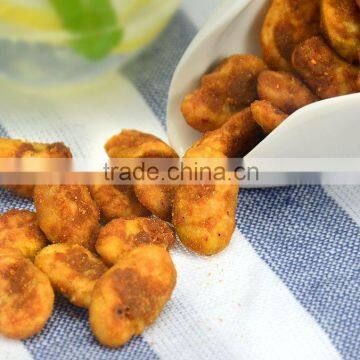 2016 HACCP Hot Sales Crab Roe Flavor Coated Broad Bean Snack Food photo-2