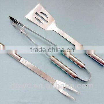 3pcs Stainless Steel Barbecue Tools With Alumium Case photo-4