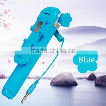 2015 China factory wholesale price ,RK-MINI5 mini selfie stick monopod