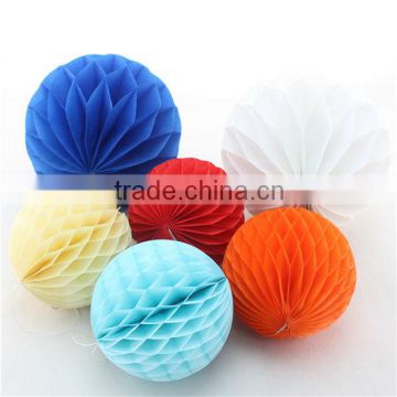 Paper Craft Honeycomb Ball Decorative Round Lantern Ball for Wedding Christmas Party Decoration