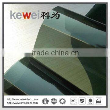 Smart car window screen tint and dyed film / original color Side window,green color,hot sale