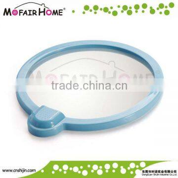 Round Shape TPU+ABS Transparent Smart Lids