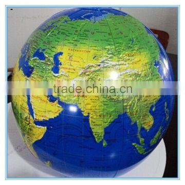 Giant inflatable globes, customized size pvc inflatable globe beach ball