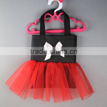 halloween orange girl tutus bag holiday party gift girls dancing tutu bags wholesale non-woven pettiskirt handbag