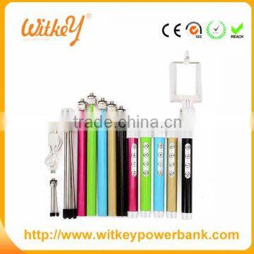 China selfie stick factory supply multifunctional monopod