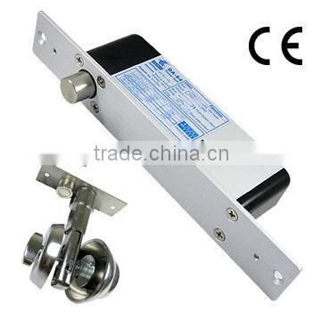 Fail-secured electric deadbolt lock, electric dropbolt