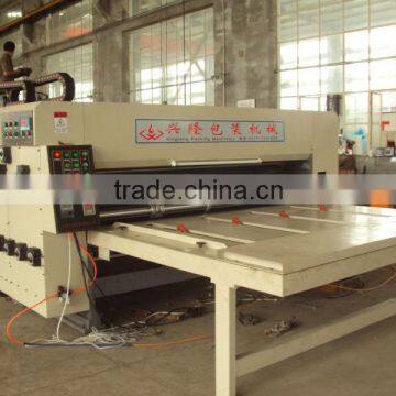multi-color printing and slotting machine