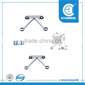 KE-S1high quality l210SERIES FIN GLASS SPIDER FITTINGS/GLASS SPIDER SYSTEM