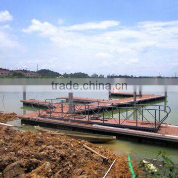 HDPE floating docks