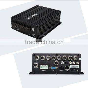 Teswell high quality 1080P 3G 4G GPS WIFI mobile nvr with free cms software built-in switch