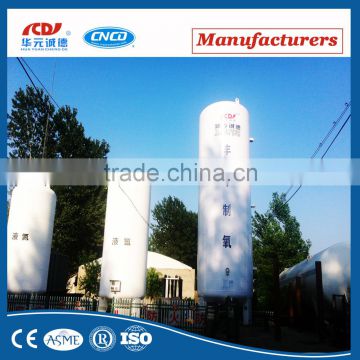 Easy operation liquid oxygen chemical storage tank equipment