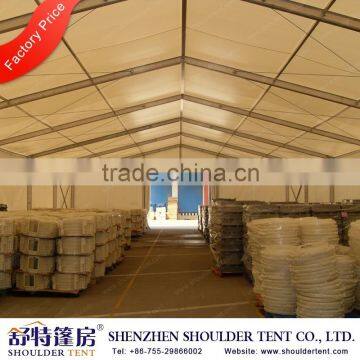 Large clear span width stretch tent material hot sales