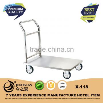 Stainless steel resorts/hotel platform hand truck(X-118)