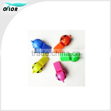 Cheap plastic custom eco-friendly individual fan articles whistle