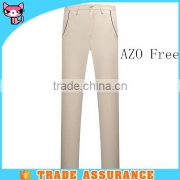 Made in China women's pants with khaki color