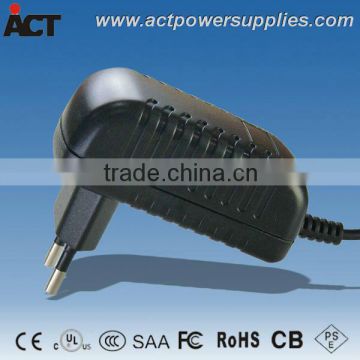 SAA CE approved ac dc adapter 9v 1.5a for modem and router