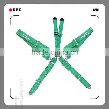 High quality racing seat belt five-point safety belt full body harness