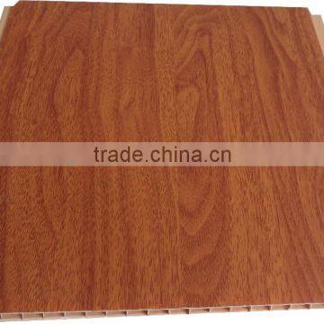 Popular wooden STYLE hot foil stamping pvc ceiling & wall panel T031