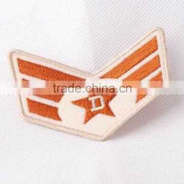 Customize die cut patches, laser cut patch, embroidery patch