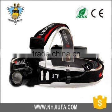 JF Zoomable LED 2x18650 Headlamp Headlight Head Light Torch Flashlight