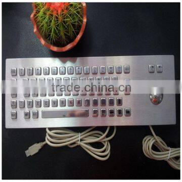 High quality telecommunication equipment metal keyboard