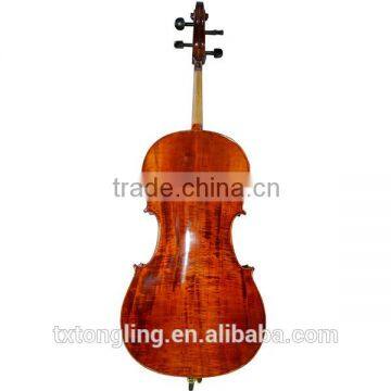 4/4 Solid Wood White Cello TL014 photo-2