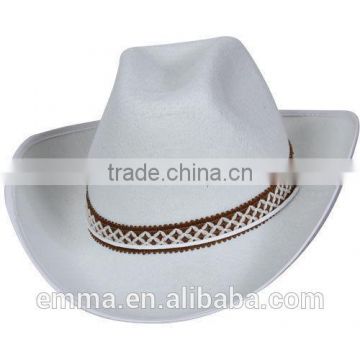 Top new white cowboy hat cheap cowboy hats for sale HT2076