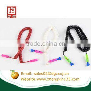 Eyeglasses silicone rope like a telephone line