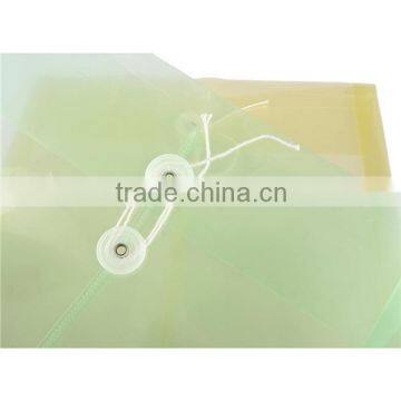 Factory Direct Price Custom New Design Two Color Drawing Clear Plastic Document Holder a4 fc File Bag photo-3