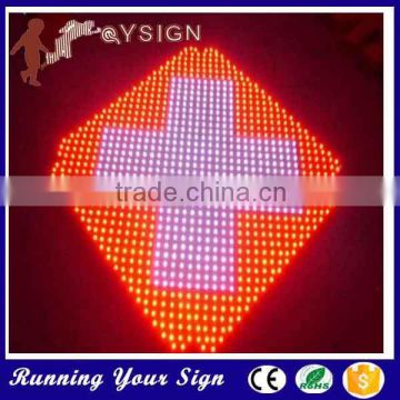 best quality punching exposed led letter hole punching