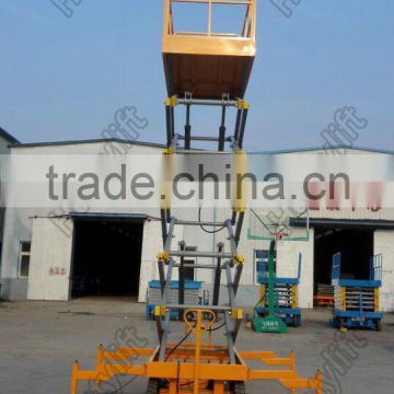 adjustable hydraulic mobile indoor scissor lift