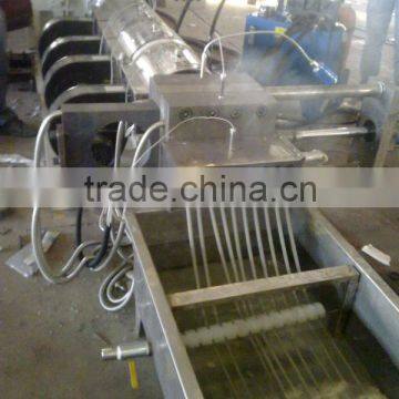 extrusion pelletizing line for PP PE