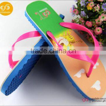 China Wholesale Custom EVA Rubber Beach Flip Flops Unisex Flip-flops photo-3