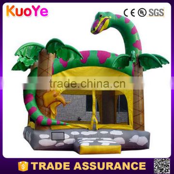 hot sale dinosaur type inflatable bounce house material