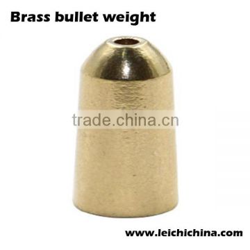 High quality fishing brass bullet weight