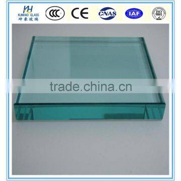 toughened glass factory production 22mm toughened glass