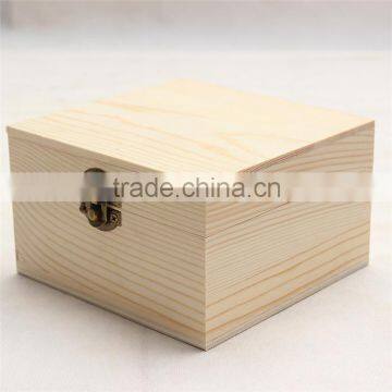 Factory Price Custom Unfinished Wooden Gift Wooden Box photo-4