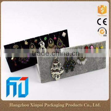 China Manufacture Velvet Jewelry Display For Earring