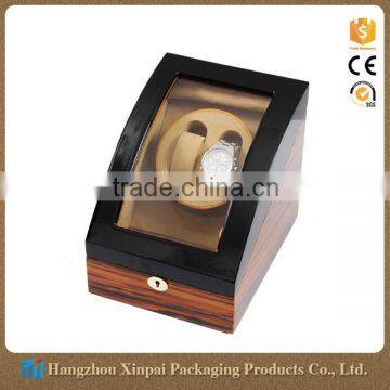 Wholesale Custom 2+3 Slot Volta Glossy Wood Watch Winder